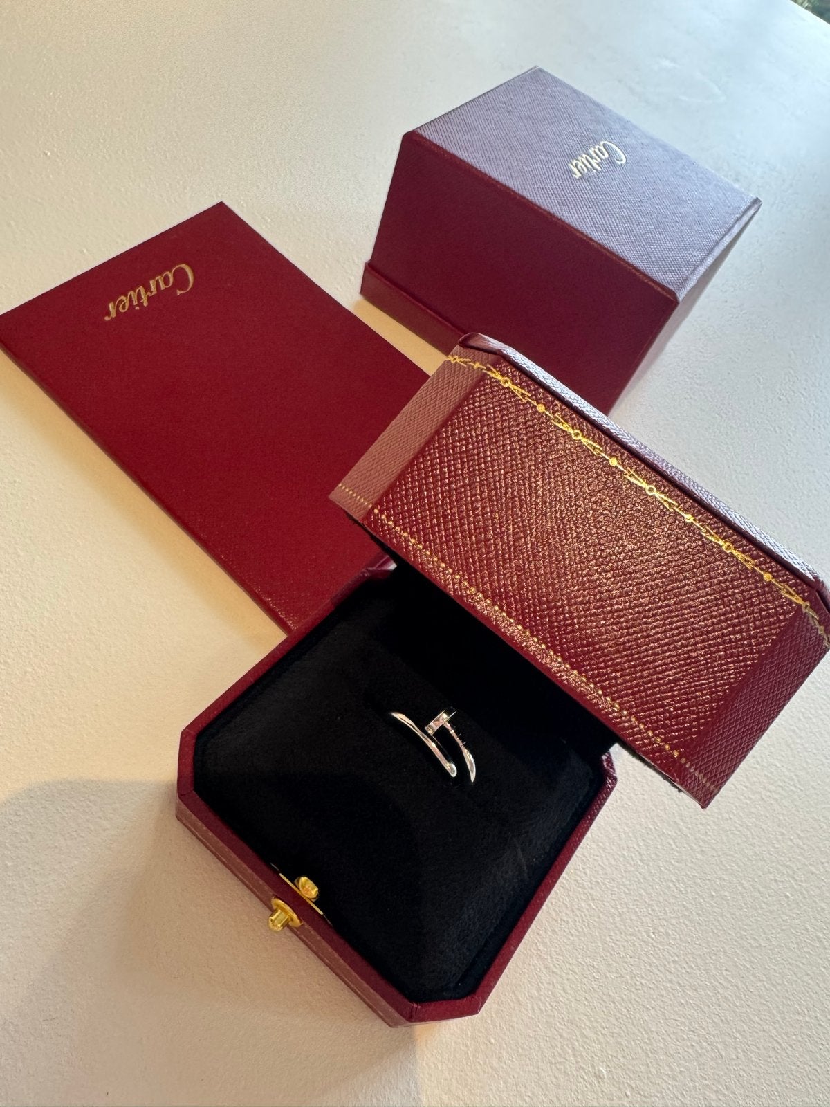 Cartier Juste un Clou ring maat 7 nieuw, Overige materialen, Nieuw, Ophalen of Verzenden, Kleiner dan 17