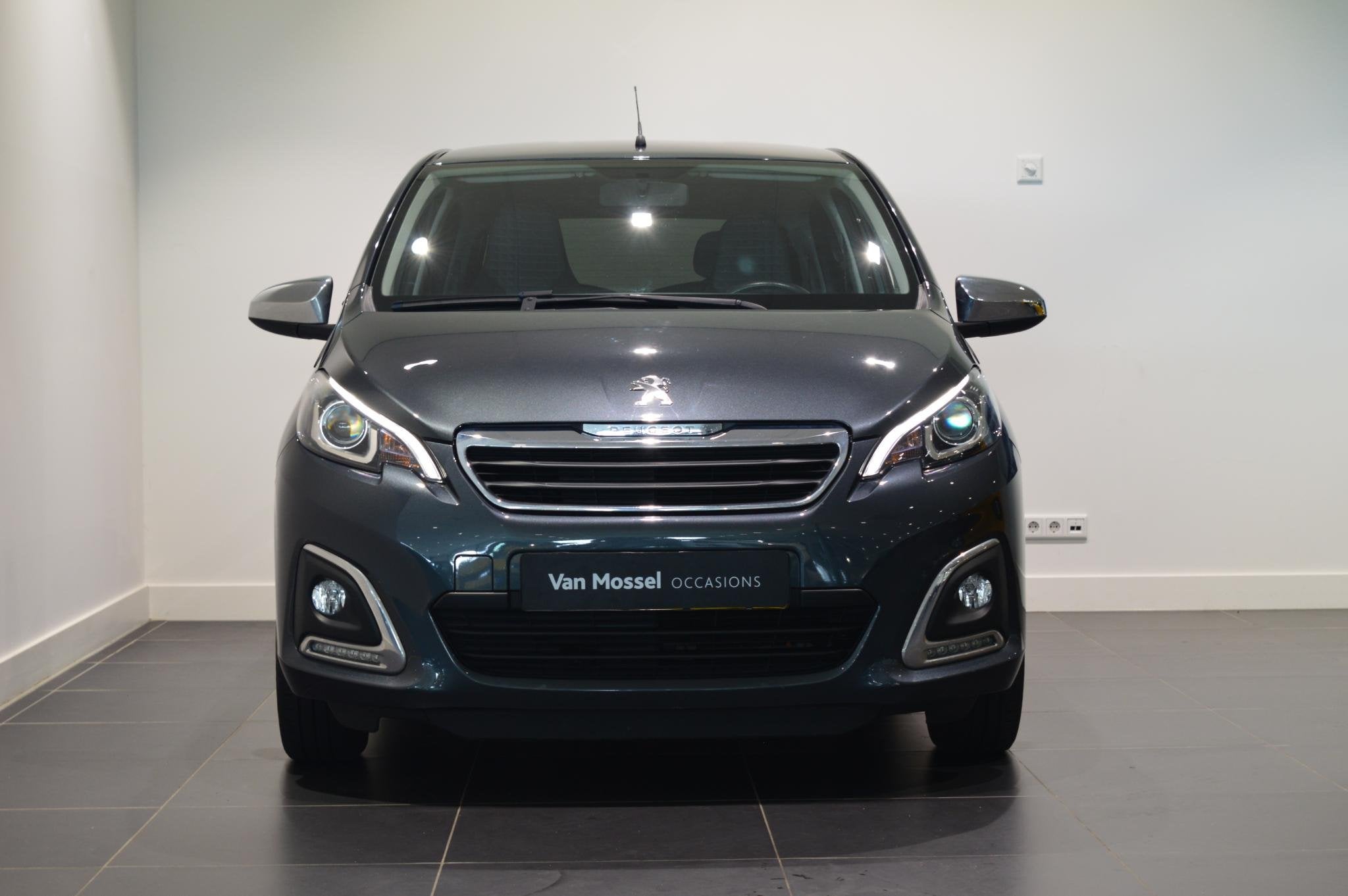 Peugeot 108 1.0 e-VTi Allure ACHTERUITRIJCAMERA - AIRCO - ZU, Auto's, Stof, Gebruikt, Euro 6, 4 stoelen