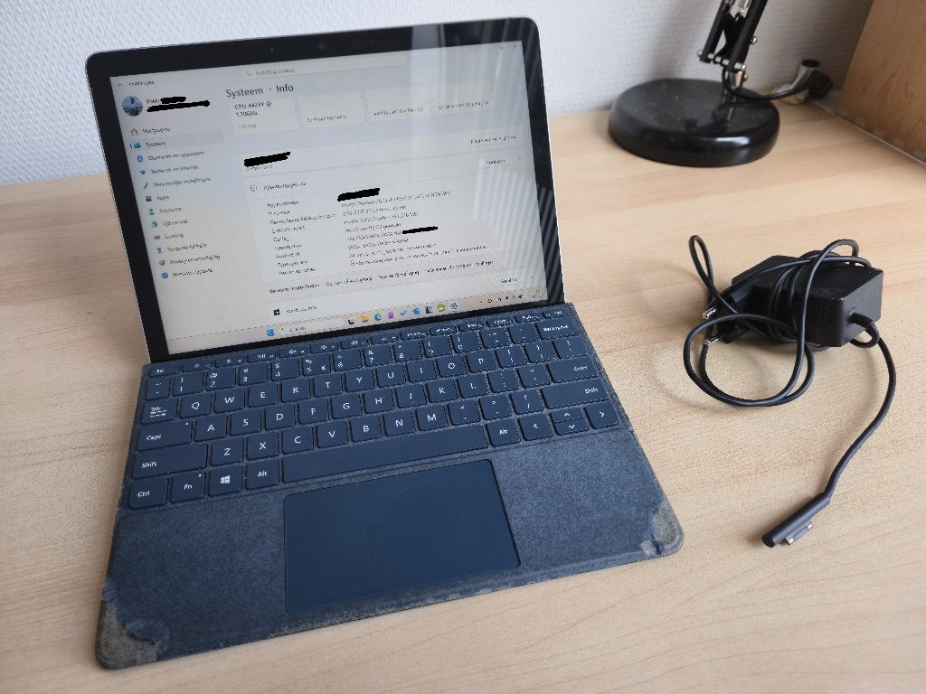 Microsoft Surface Go 2 met Typecover, Computers en Software, Windows Tablets, Gebruikt, Microsoft Surface, Go 2, 128 GB
