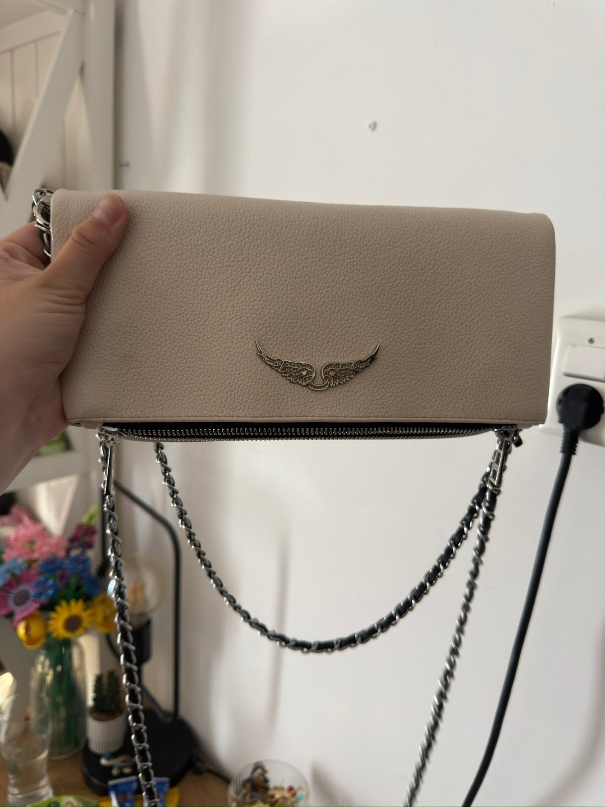 Zadig en voltaire, Sieraden, Tassen en Uiterlijk, Tassen | Damestassen, Ophalen of Verzenden, Zo goed als nieuw, Zwart, Schoudertasje
