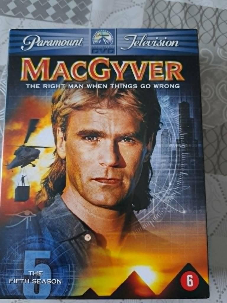 macgyver seizoen 5 ( richard dean anderson ), Cd's en Dvd's, Dvd's | Tv en Series, Alle leeftijden, Ophalen of Verzenden, Zo goed als nieuw