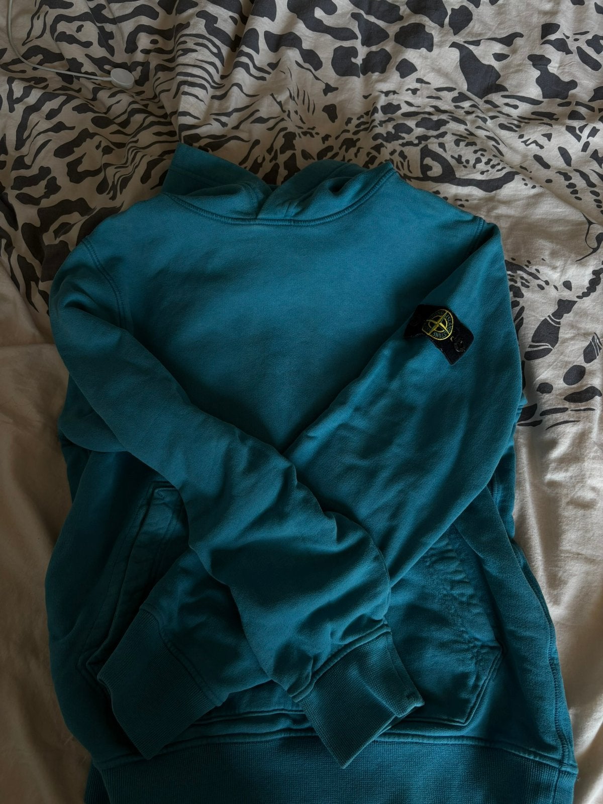 Origine stone island hoodie kids, Ophalen of Verzenden, Zo goed als nieuw, Jongen, Trui of Vest