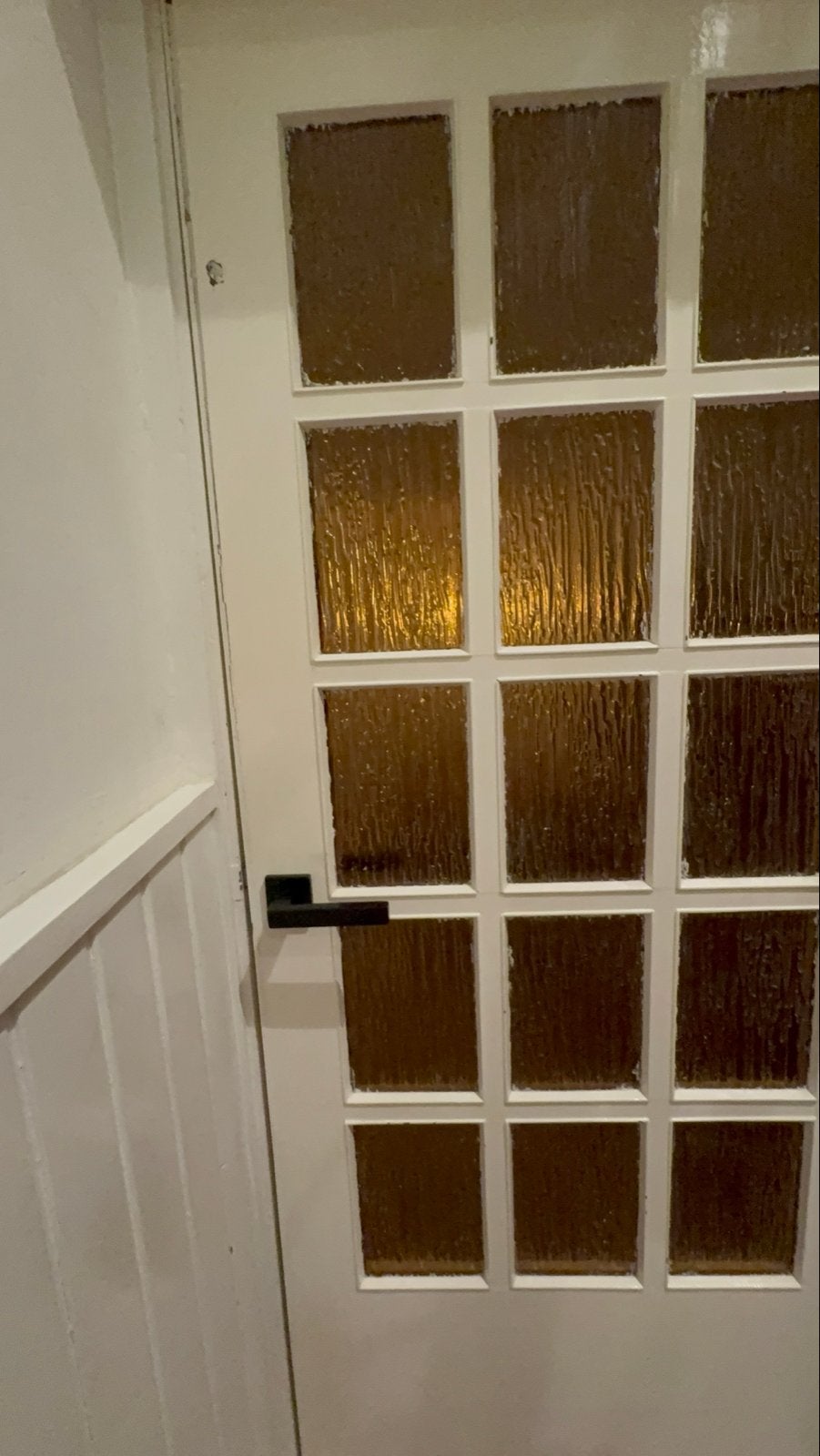 Gratis op te halen: Binnendeur met glas, Gebruikt, Binnendeur, Ophalen of Verzenden, Schuifdeur
