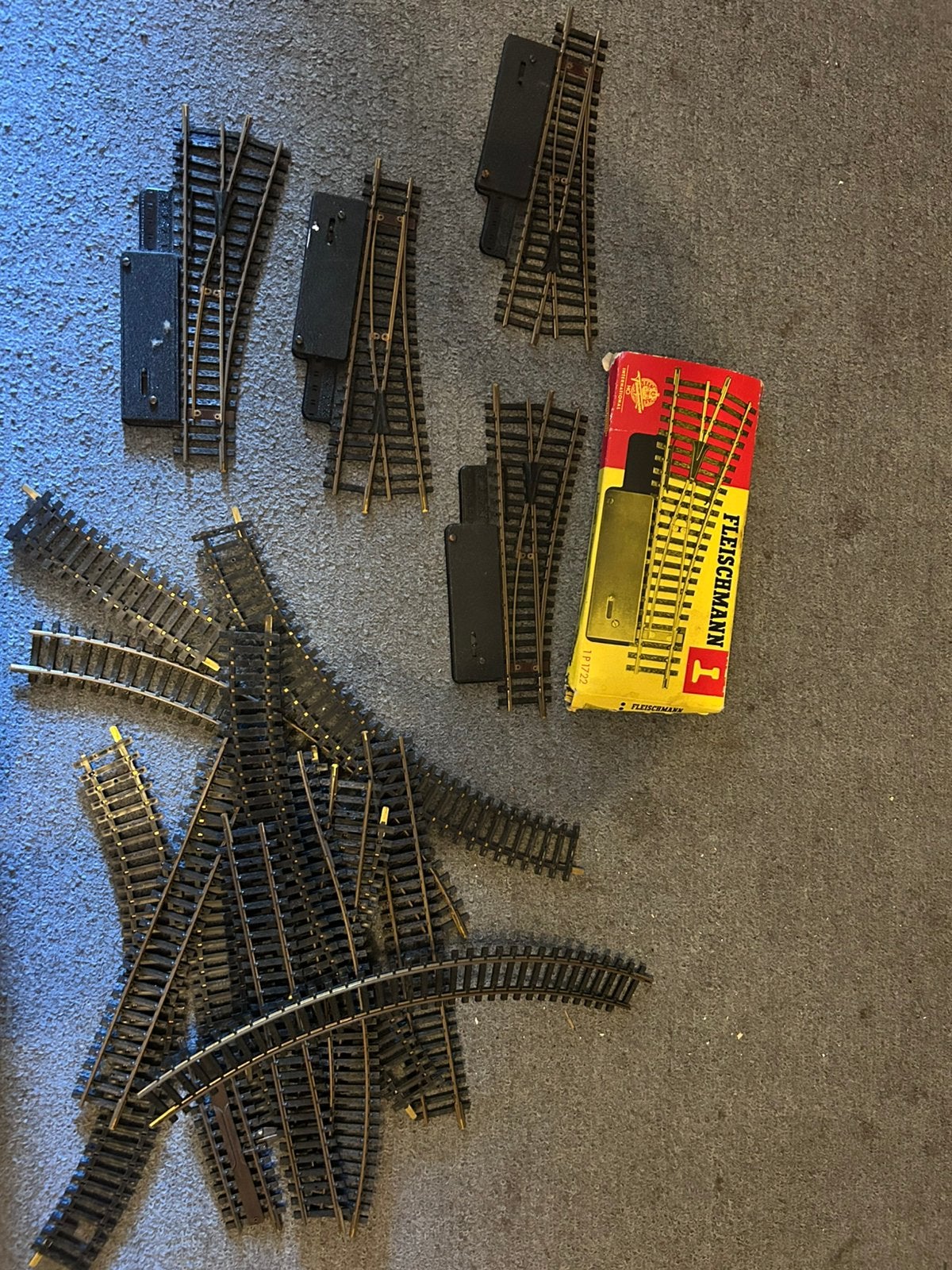 Fleischmann rails, Hobby en Vrije tijd, Modeltreinen | Overige schalen, Gebruikt, Gelijkstroom, Fleischmann, Rails
