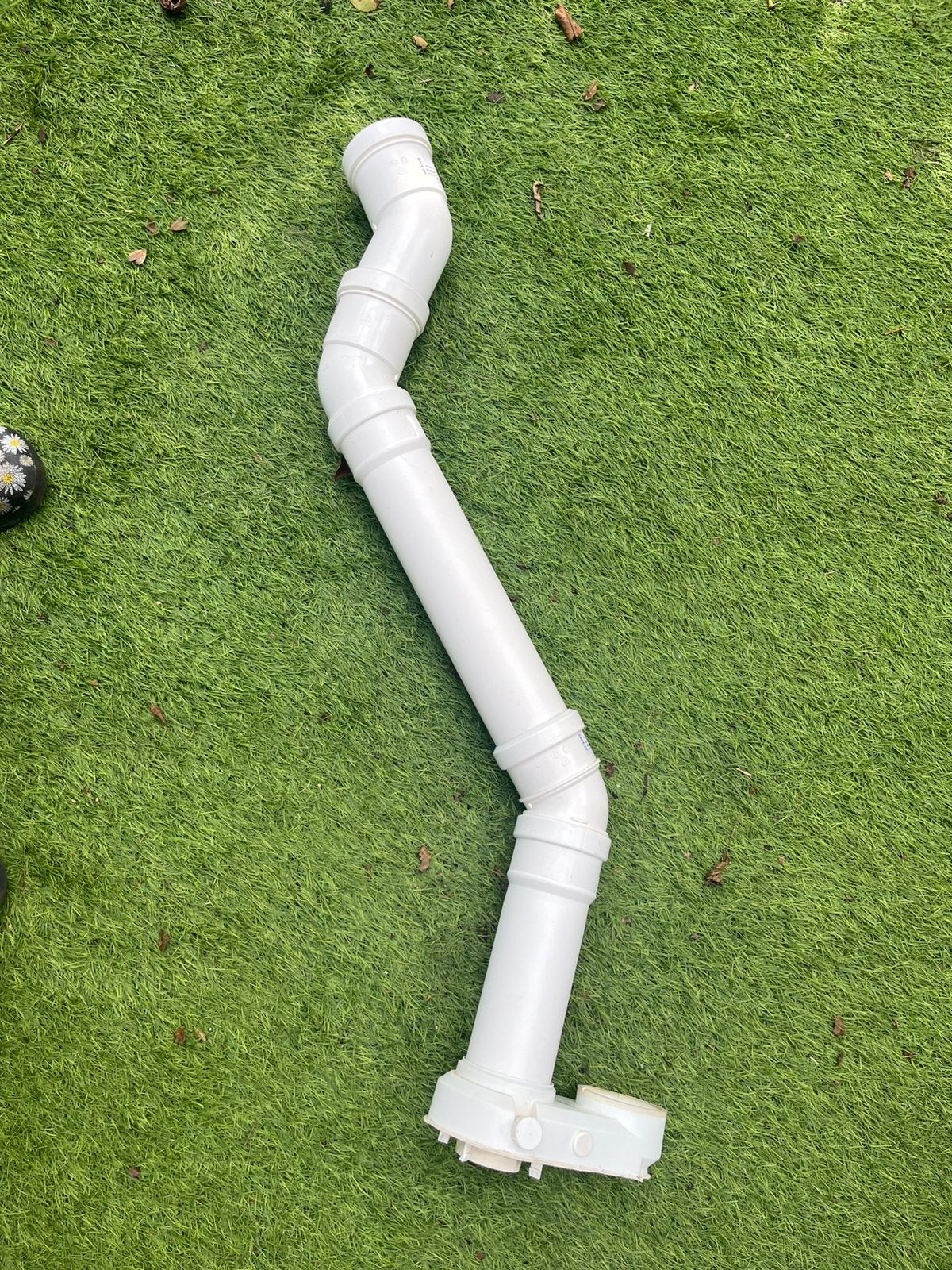 6 rookgasafvoer plastic buizen met bocht, Ophalen of Verzenden, Gebruikt, Pvc, Bochten