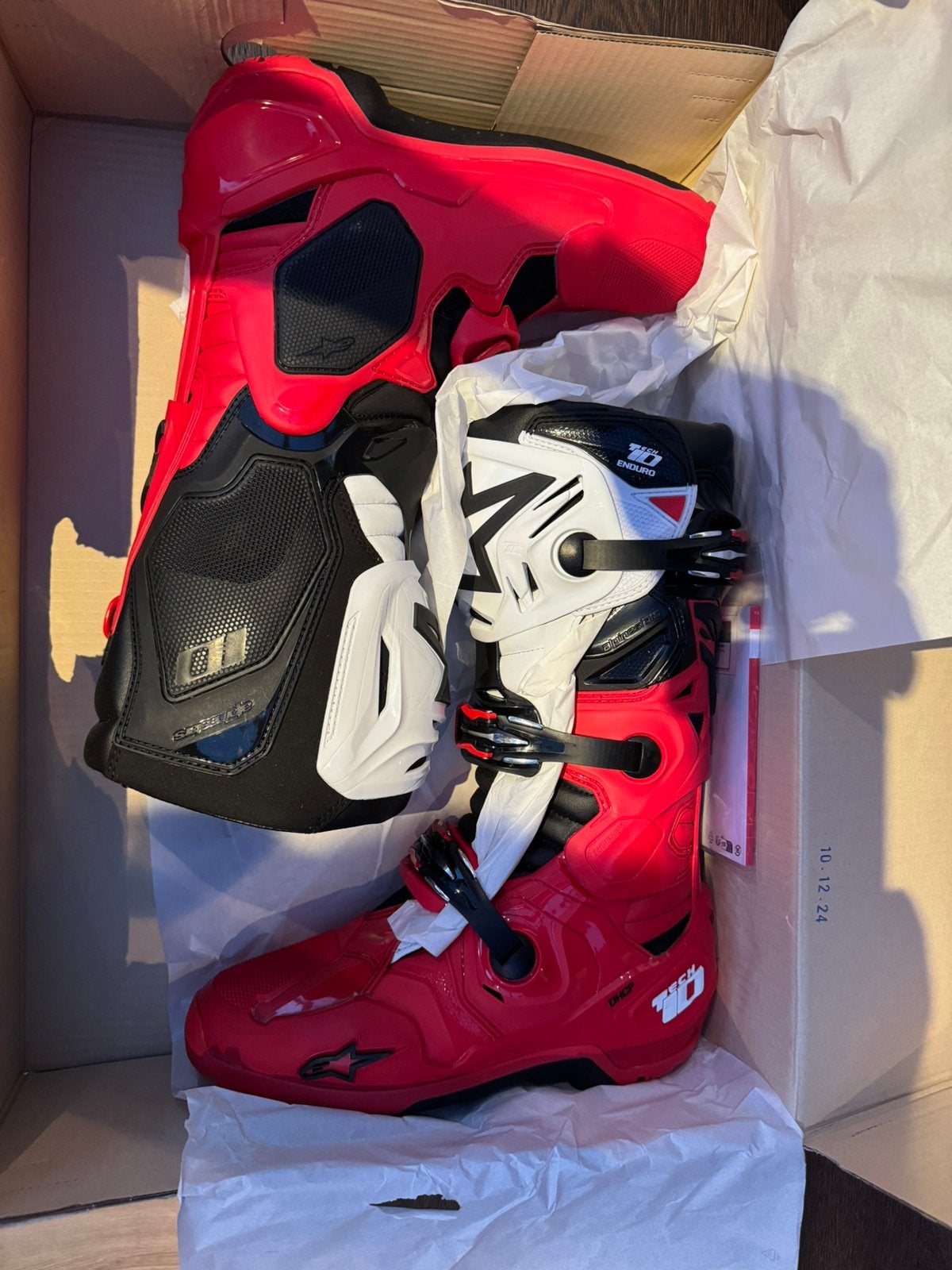 Alpinestars Tech10 NIEUW maat 9/43, Motoren, Ophalen of Verzenden, Nieuw met kaartje, Laarzen