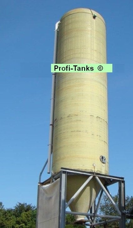 P48 silo 75000 L GFK opslagtank polyestertank graansilo, 150 liter of meer, Ophalen, Gebruikt, Kunststof