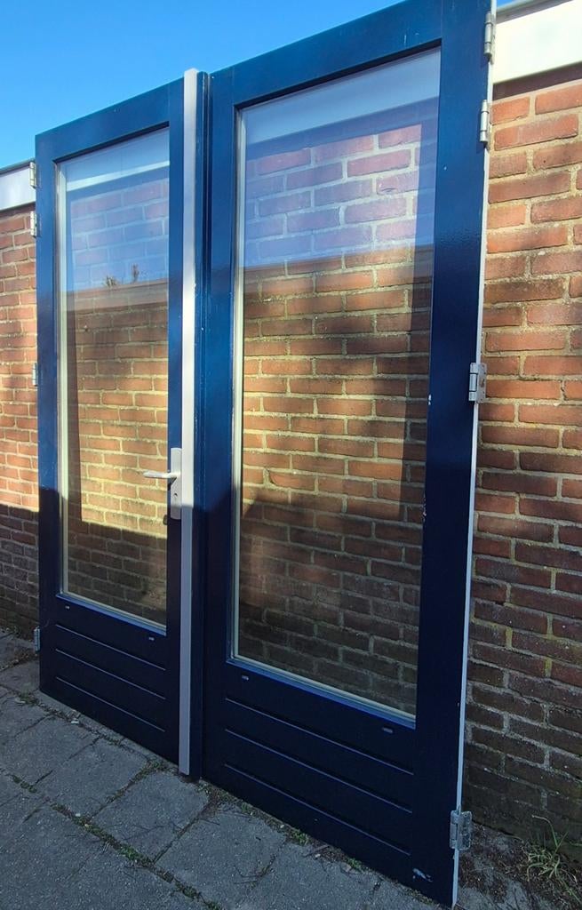 Openslaande deuren, terrasdeuren, tuindeuren, Ophalen, Gebruikt