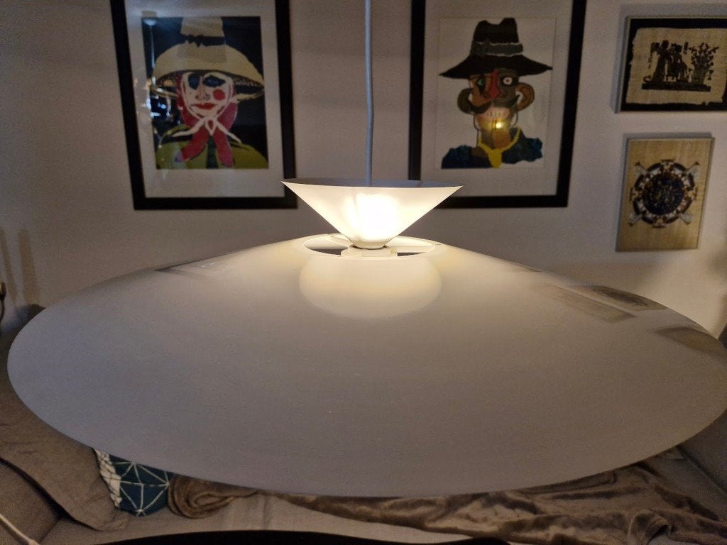 Deens: Verner Panton, Huis en Inrichting, Verzenden, Vintage, E27 (groot), Zo goed als nieuw