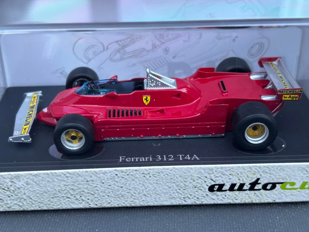 Ferrari 312 T4A Cult 1:43 NIEUW ! C4F, Hobby en Vrije tijd, Overige merken, Auto, ., Nieuw