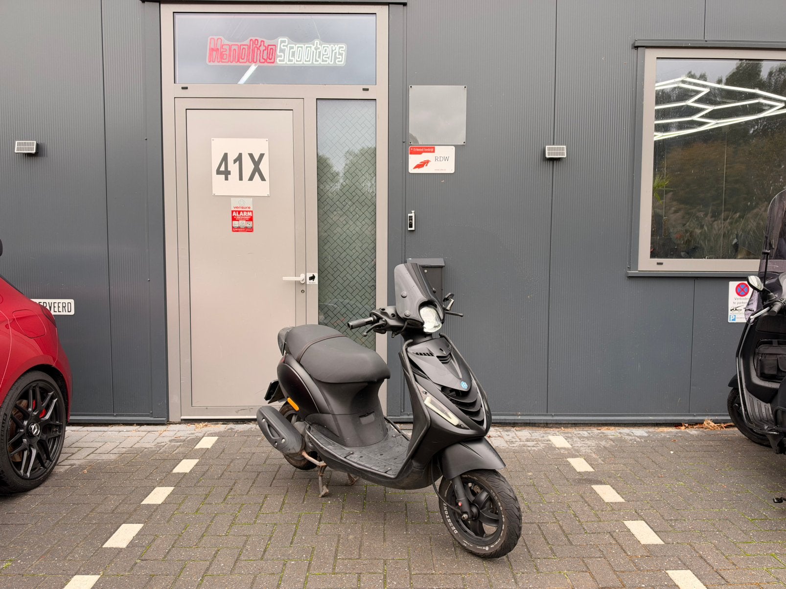 Piaggio Zip 4T 3V E4 iGet 2020 Brom mat zwart, Fietsen en Brommers, Ophalen, Gebruikt, Benzine