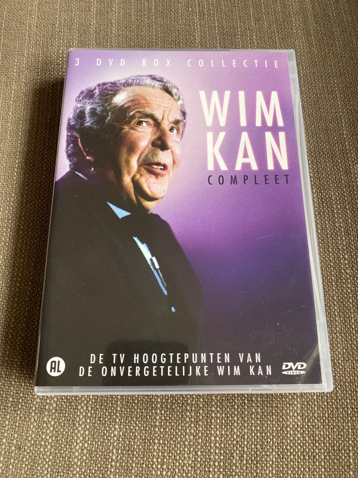 Wim Kan Compleet - 3 dvd Box Collectie, Cd's en Dvd's, Alle leeftijden, Ophalen of Verzenden, Zo goed als nieuw, Stand-up of Theatershow
