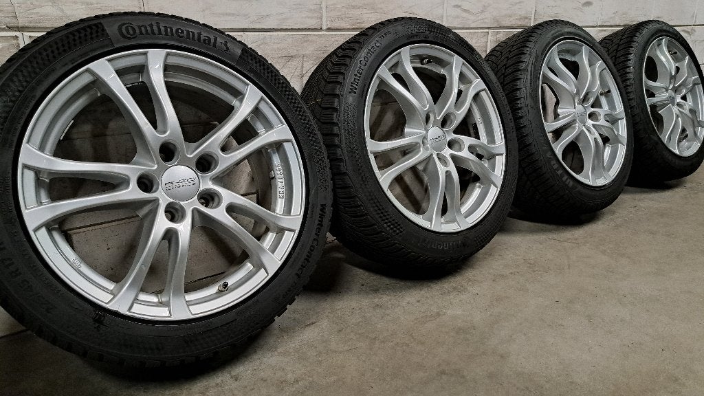 Lichtmetalen velgen Avensis Corolla Auris Verso 225/45/17, Gebruikt, Banden en Velgen, 17 inch, Personenwagen