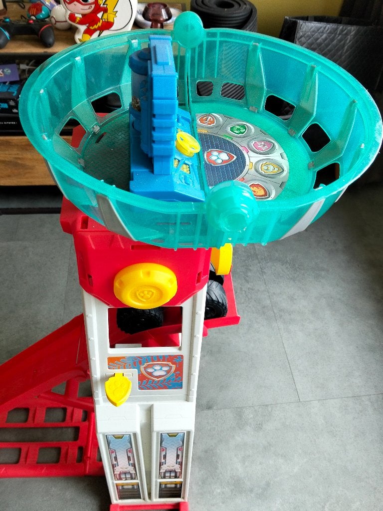 PAW patrol Reddingswagens - Super Loop uitkijktoren, Ophalen, Gebruikt