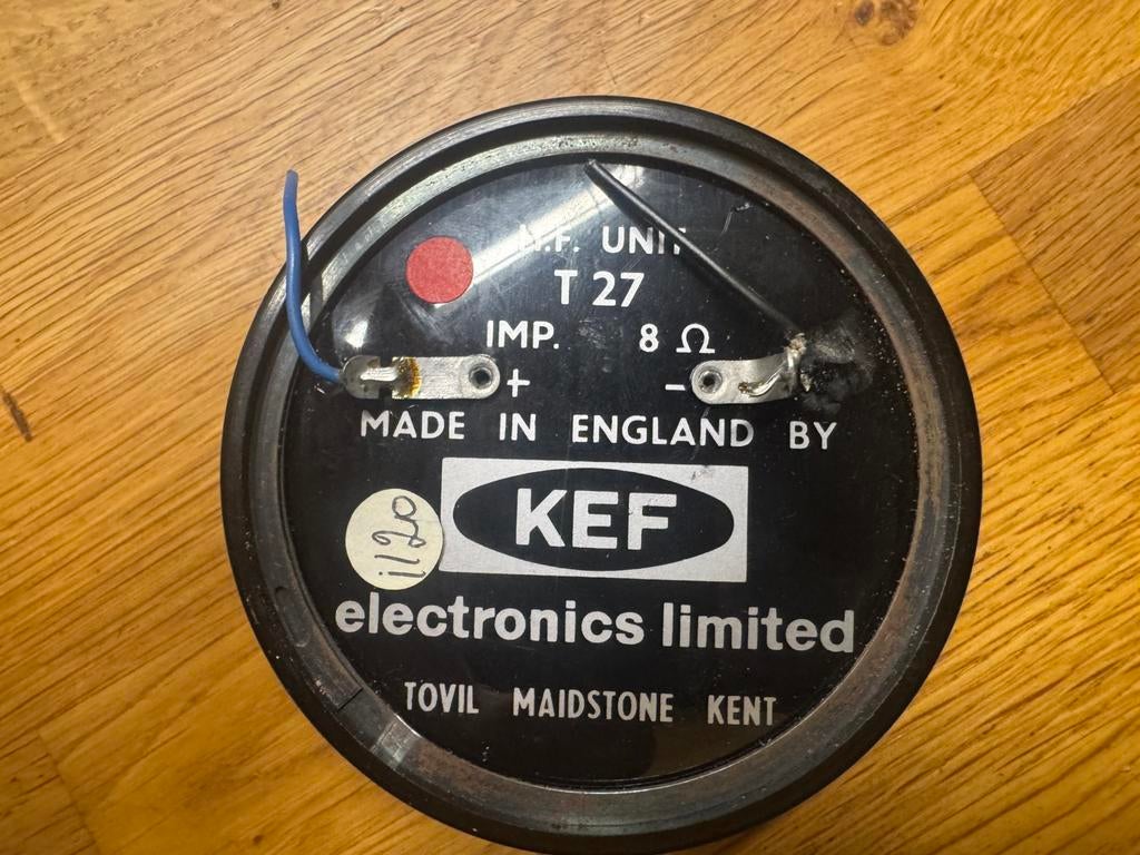 KEF tweeter, Overige merken, Gebruikt, Ophalen of Verzenden, Minder dan 60 watt