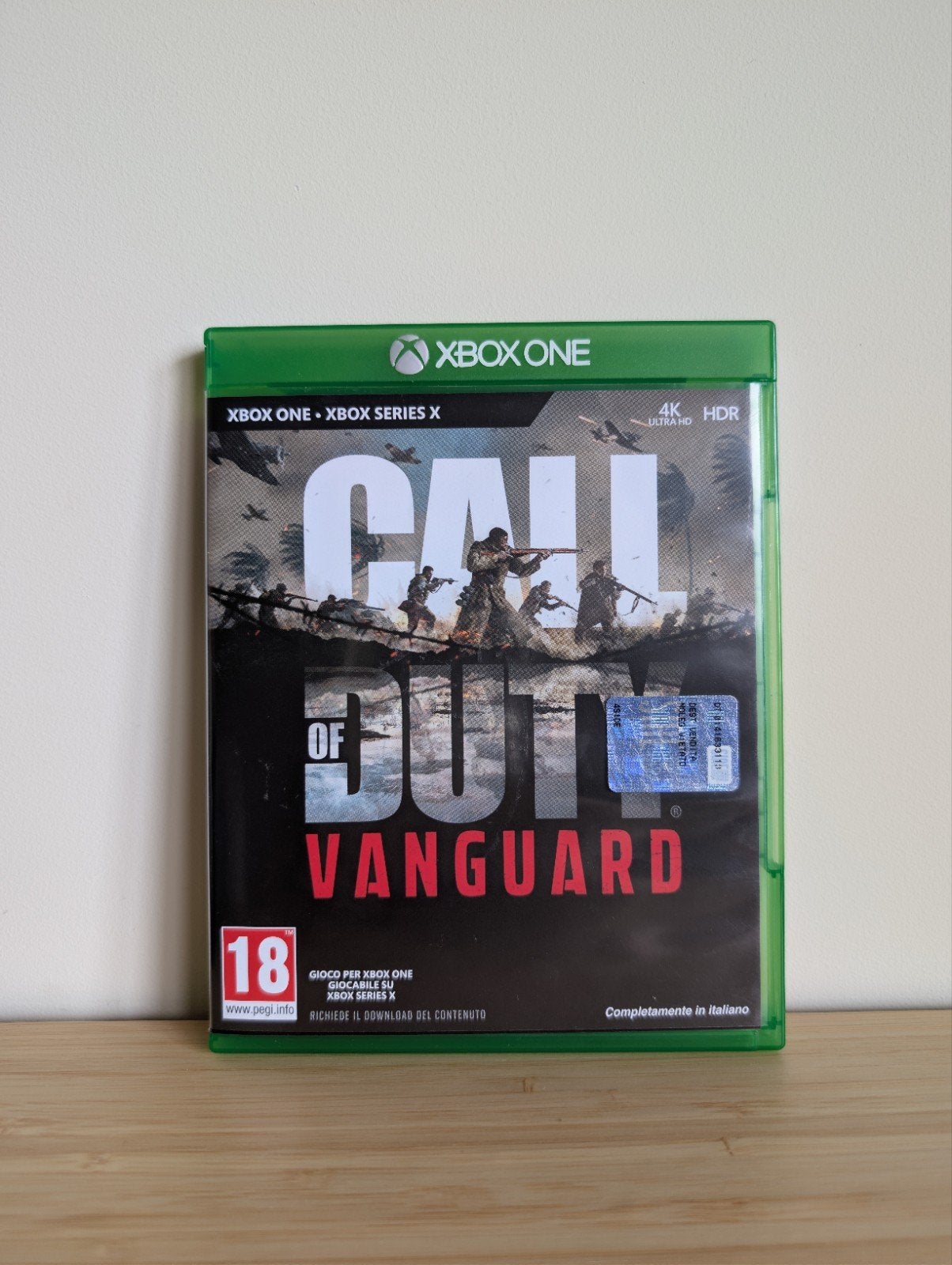 Call of Duty Vanguard Xbox One en Series X (Italiaanse Hoes), Spelcomputers en Games, Gebruikt, Vanaf 18 jaar, Shooter, Ophalen of Verzenden