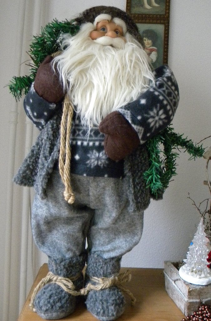 KERSTMAN GROOT 60 CM. GROTE KERSTMAN, Ophalen of Verzenden, Gebruikt
