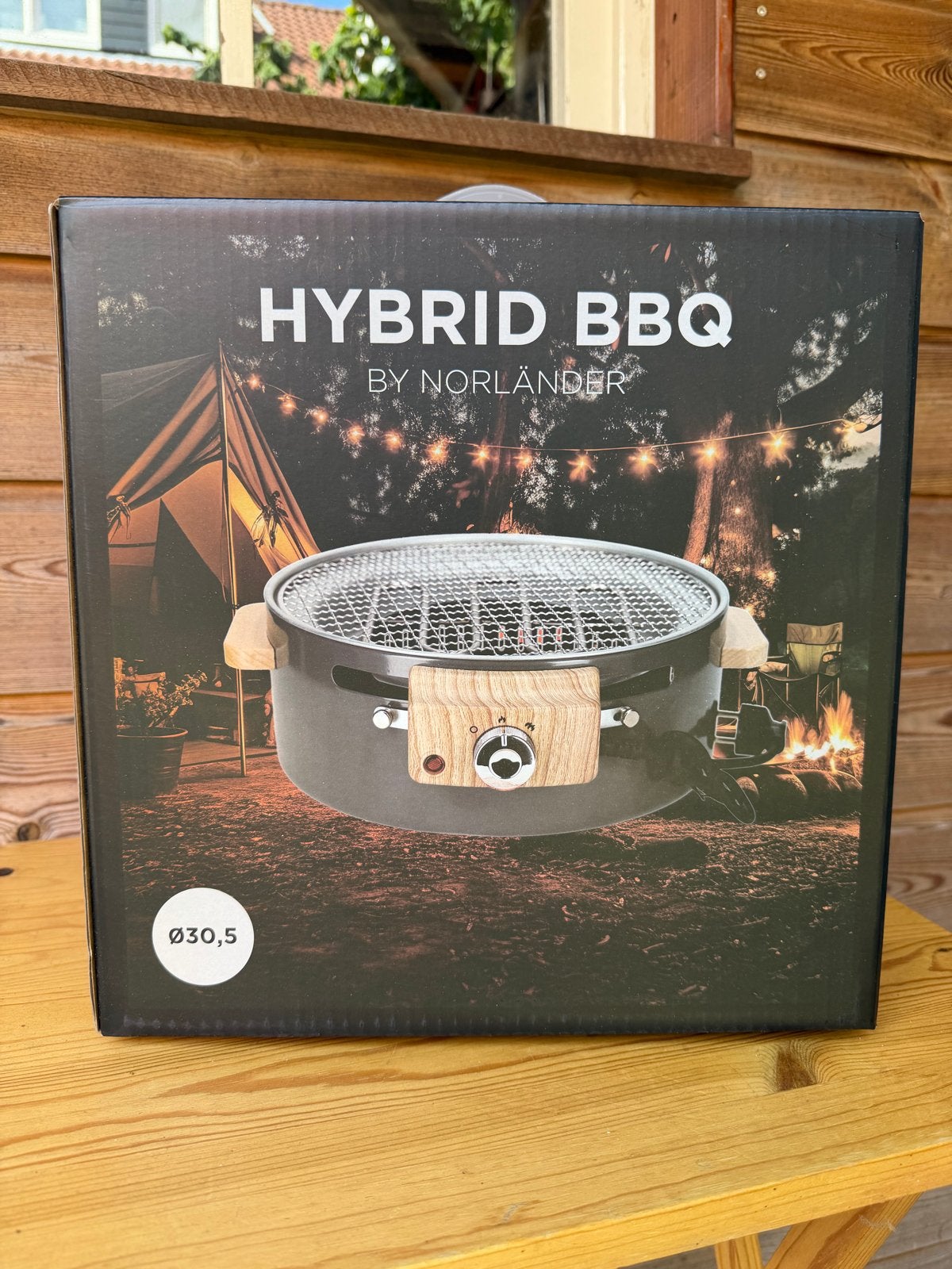 Norländer Hybride BBQ - Elektrisch en Kolen (Nieuw), Tuin en Terras, Elektrische barbecues, Ophalen of Verzenden, Nieuw