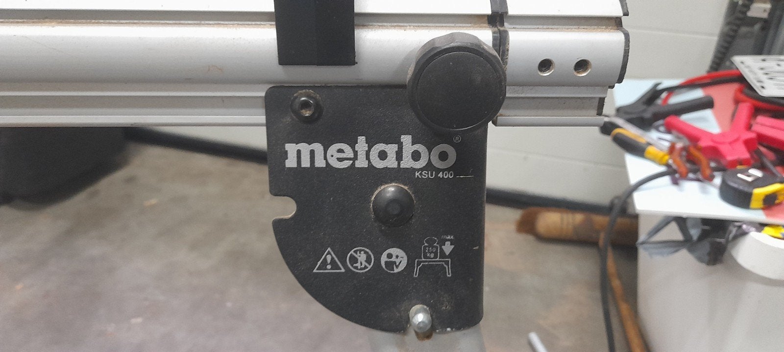 Metabo KSU 400 Afkortzaag onderstel, Ophalen, Gebruikt, 170 cm of meer