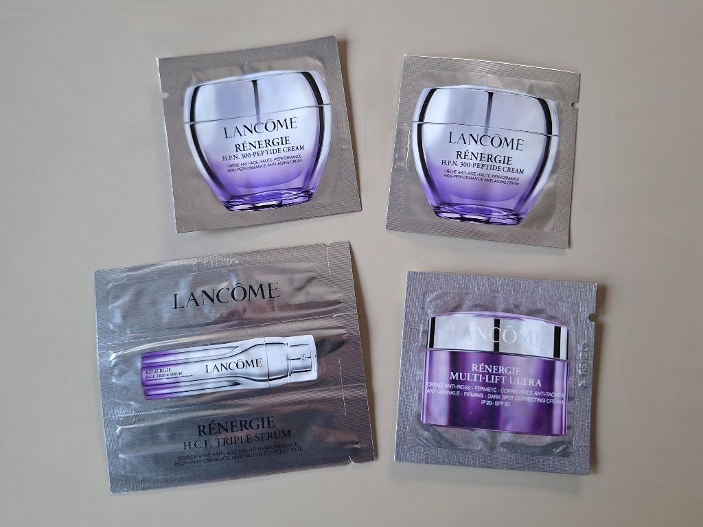 samples / monsters LANCÔME, Ophalen of Verzenden, Nieuw, Gehele gezicht, Verzorging