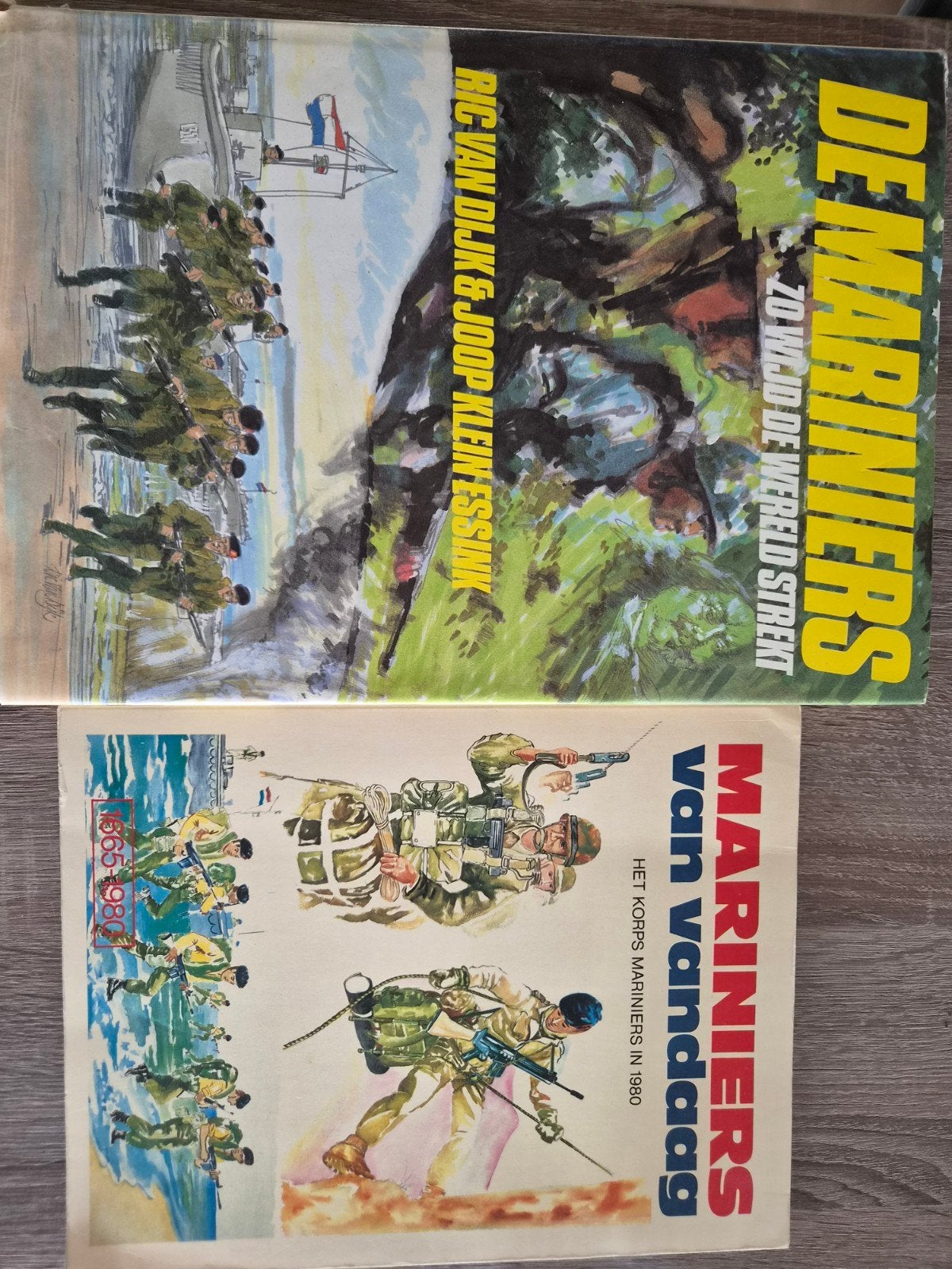 Boeken Koninklijke Marine, Boeken, Gelezen, M.C.F. van Drunen e.a., Marine, Ophalen of Verzenden