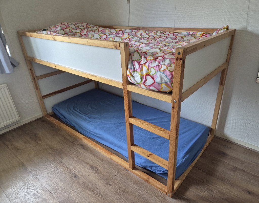 Ikea Kura omkeerbaar bed - meegroeibed, Ophalen, 85 tot 100 cm, Lattenbodem, Zo goed als nieuw