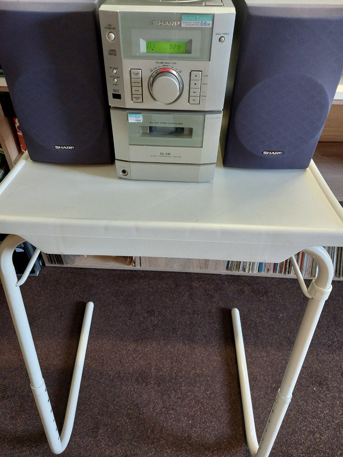 Sharp Microset met CD, Cassette en Radio, Ophalen