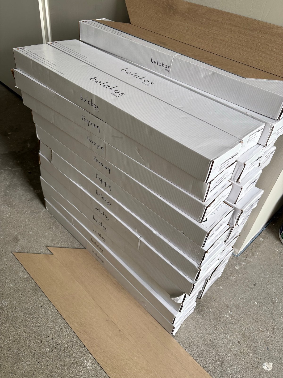 Nieuw Belakos PVC plak 1960 - Eiken Look, Ophalen, Nieuw, 10 m² of meer, 10 tot 30 cm