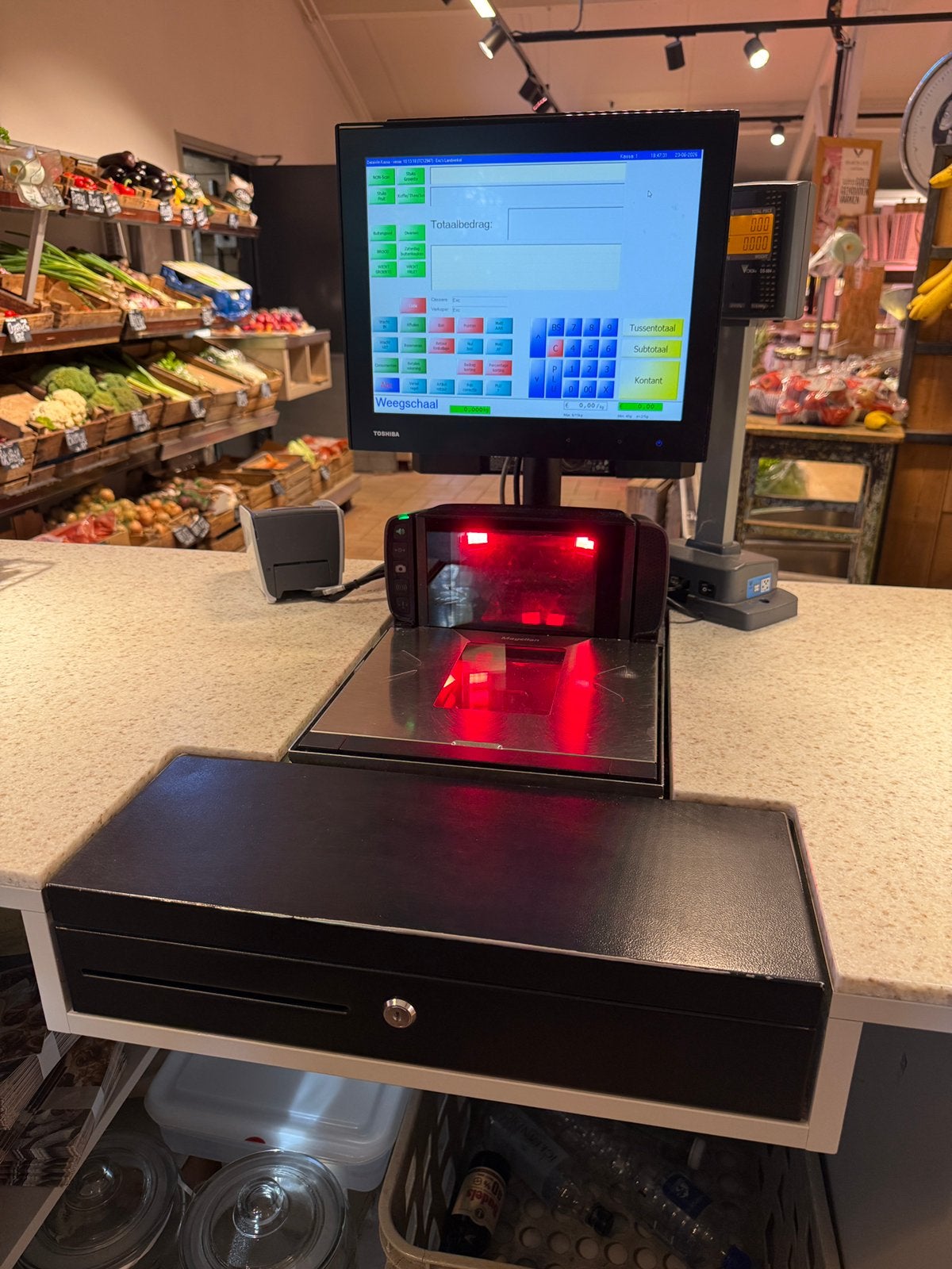 professioneel kassasysteem POS scanners/schaal kassameubel, Zakelijke goederen, Kantoor en Winkelinrichting | Kassa's en Betaalsystemen
