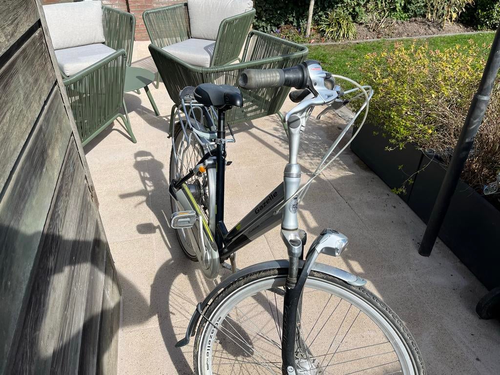 Gazelle Chamonix damesfiets, Ophalen, Versnellingen, Gazelle, 53 tot 56 cm