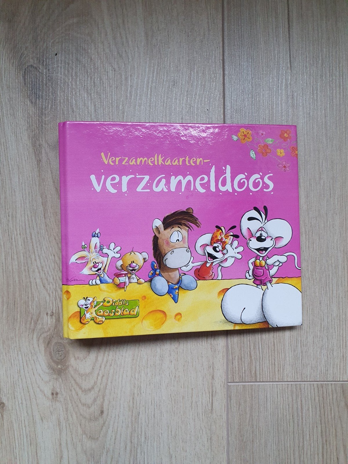 Diddl bewaarmapje voor kaarten - zgan, Verzamelen, Diddl, Ophalen of Verzenden, Verschillende figuren, Zo goed als nieuw, Papier, Kaart of Schrift