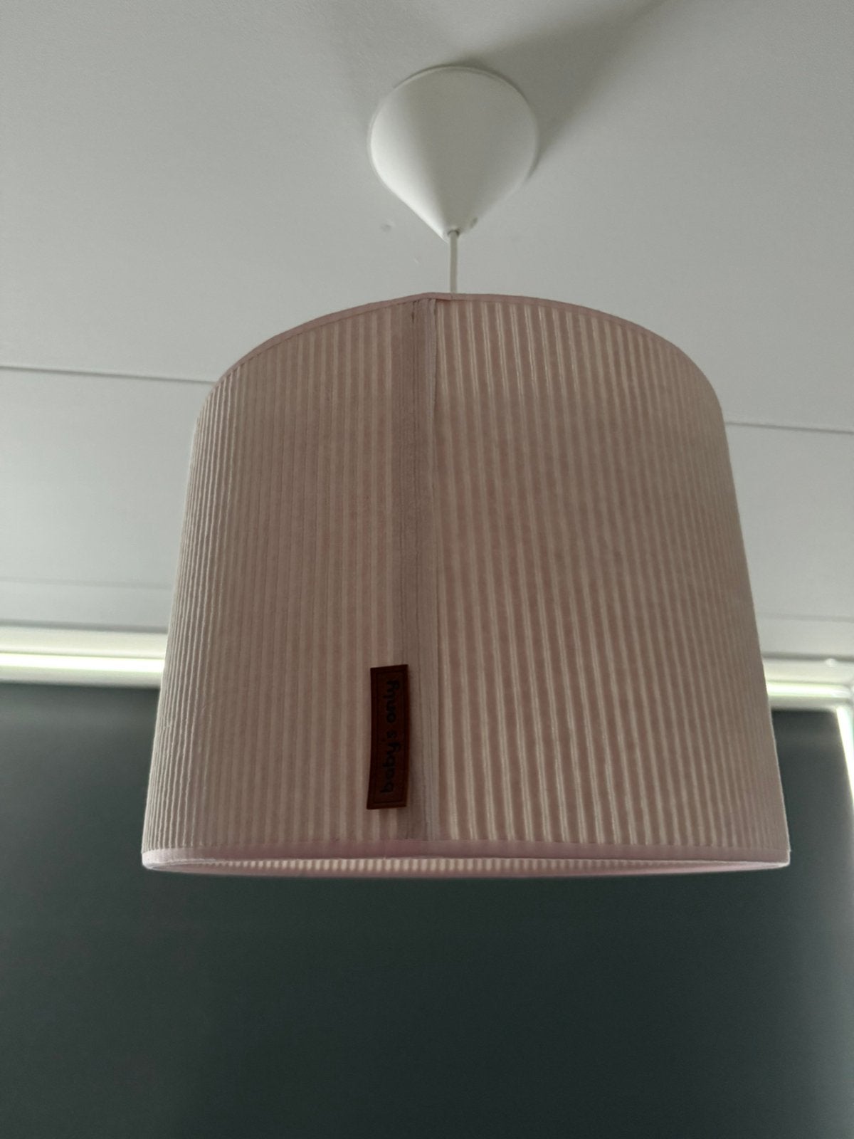 Baby’s Only hanglamp, Rond, Zo goed als nieuw, Overige materialen, Roze
