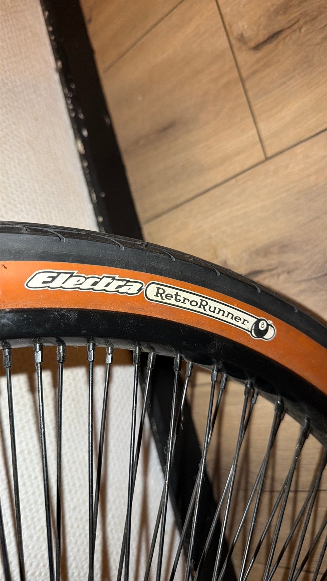 Fiets velg electra, Ophalen, Zo goed als nieuw, Band