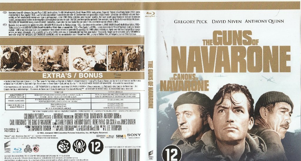 Guns of navarone Ned. ondertiteld, Engels, Nederlands, Film, Actie