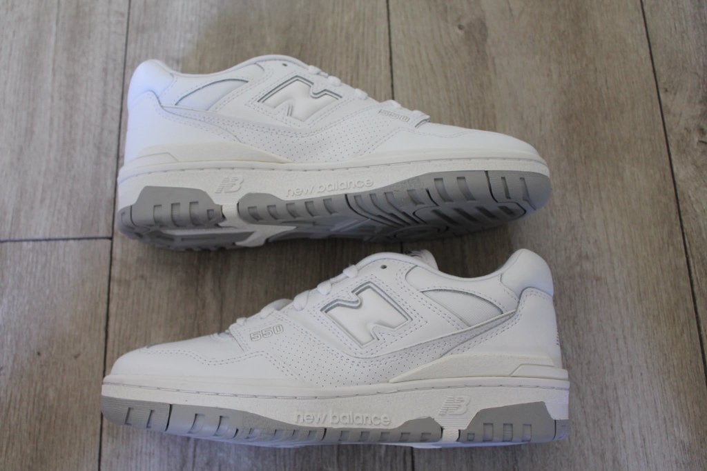 New Balance 550 White/Grey – maat 40, New Balance, Verzenden, Wit, Nieuw
