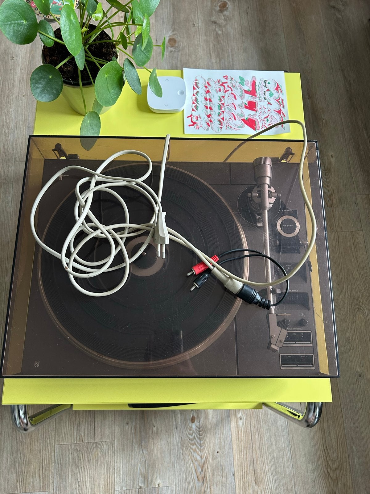 Philips 877 Direct Control Platenspeler, Ophalen, Philips, Gebruikt, Pitch-regelaar