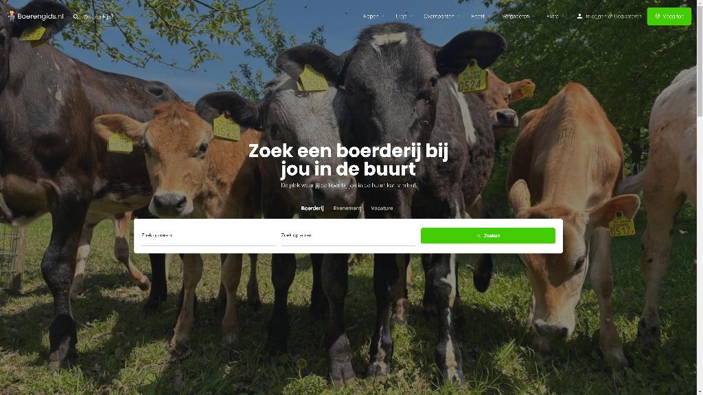Zoek de boerderij bij jou in de buurt | Boerengids, Diversen, Levensmiddelen, Ophalen of Verzenden