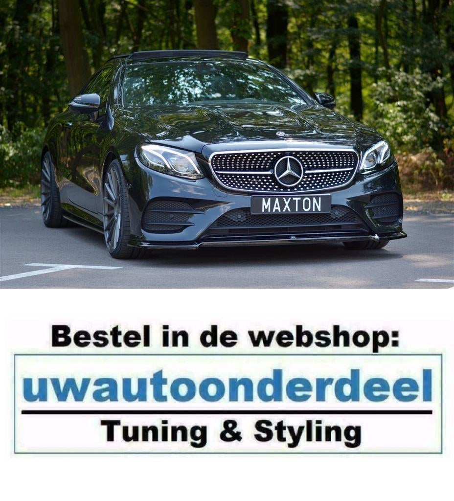 Maxton Design Spoiler Splitter Lip E43 E53 AMG Coupe, Auto diversen, Tuning en Styling, Verzenden