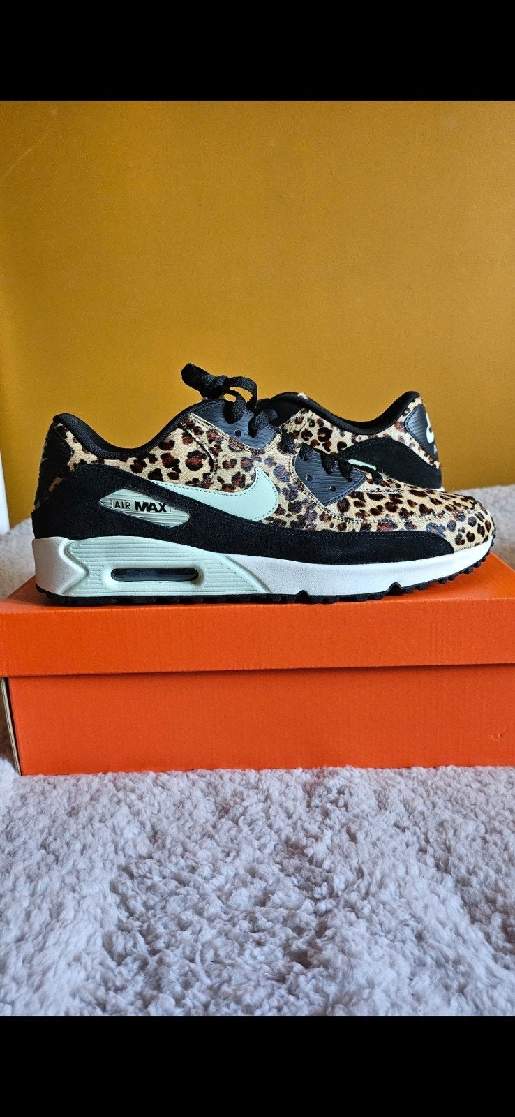 Nike Air Max 90 G NRG Leopard - Maat 45.5, Kleding | Dames, Ophalen, Overige kleuren, Nike, Nieuw