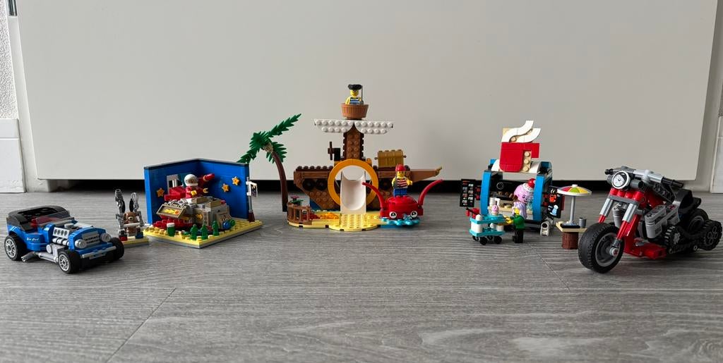 LEGO diverse sets: 40533 / 40589 / 40488 / 42132 / 40607, Ophalen, Lego, Zo goed als nieuw, Meerdere sets
