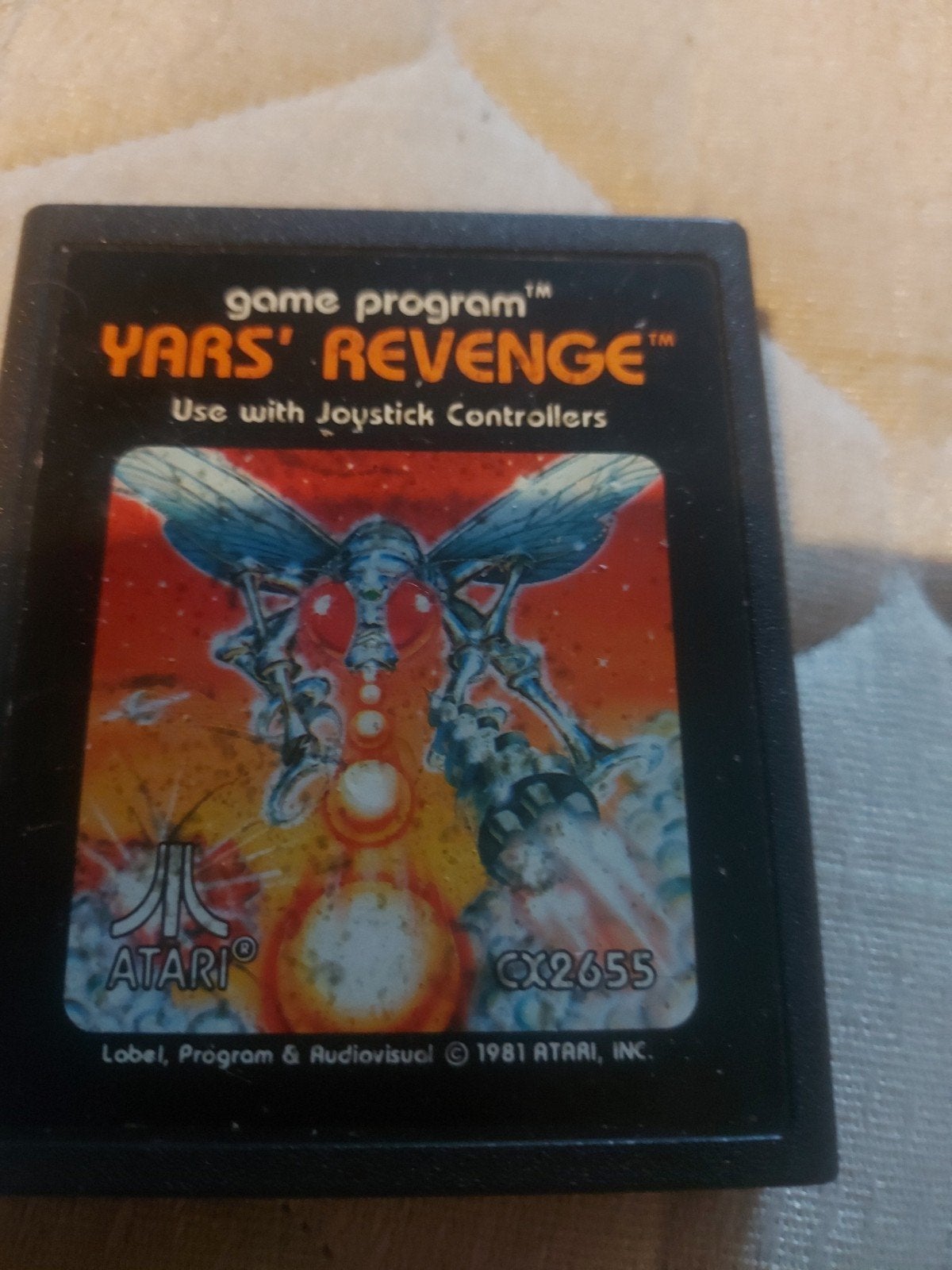 Atari 2600 Yars' Revenge - Klassieke actiegame, Spelcomputers en Games, Ophalen of Verzenden