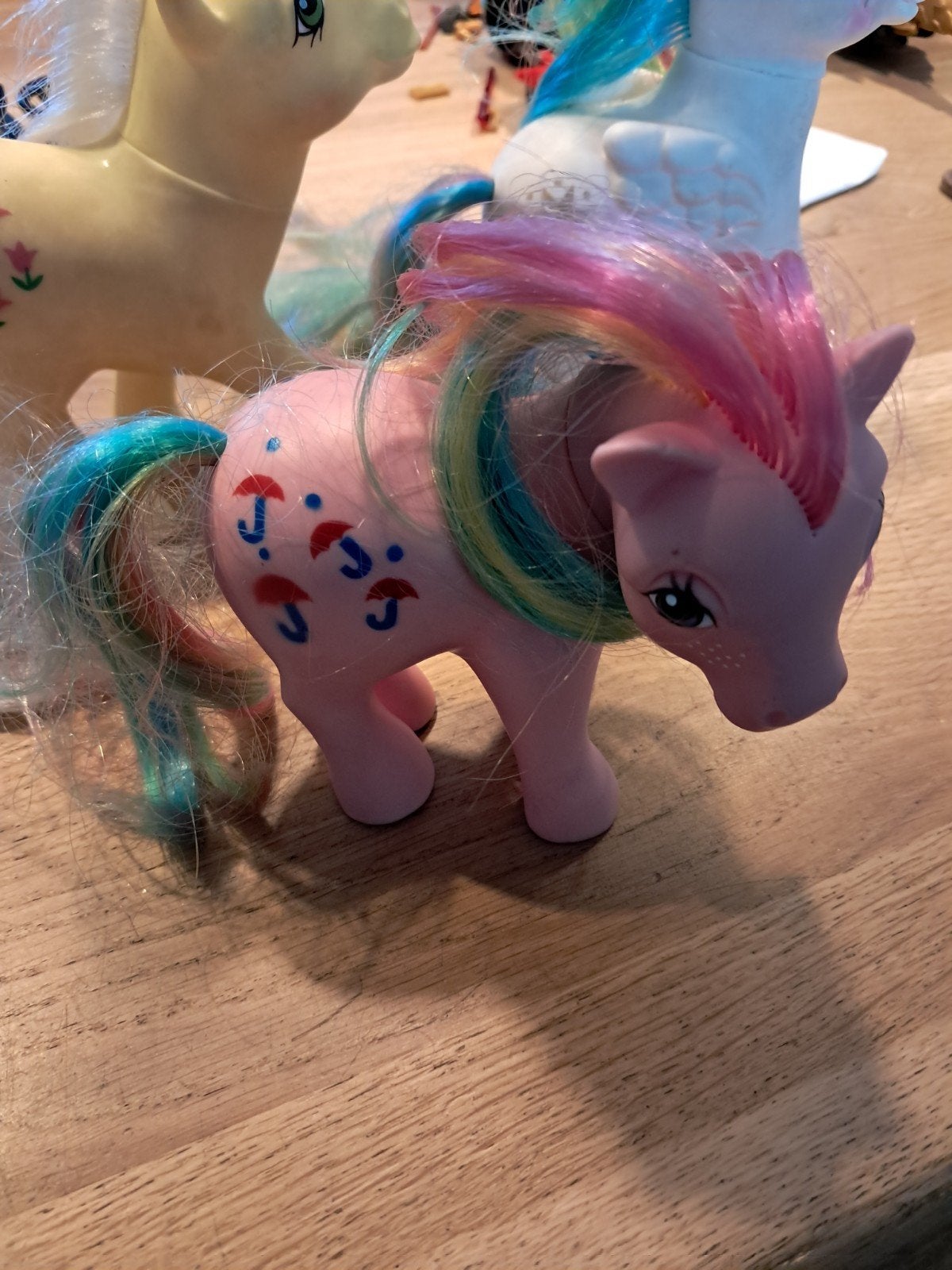 3 little pony's G1, Ophalen of Verzenden, Gebruikt