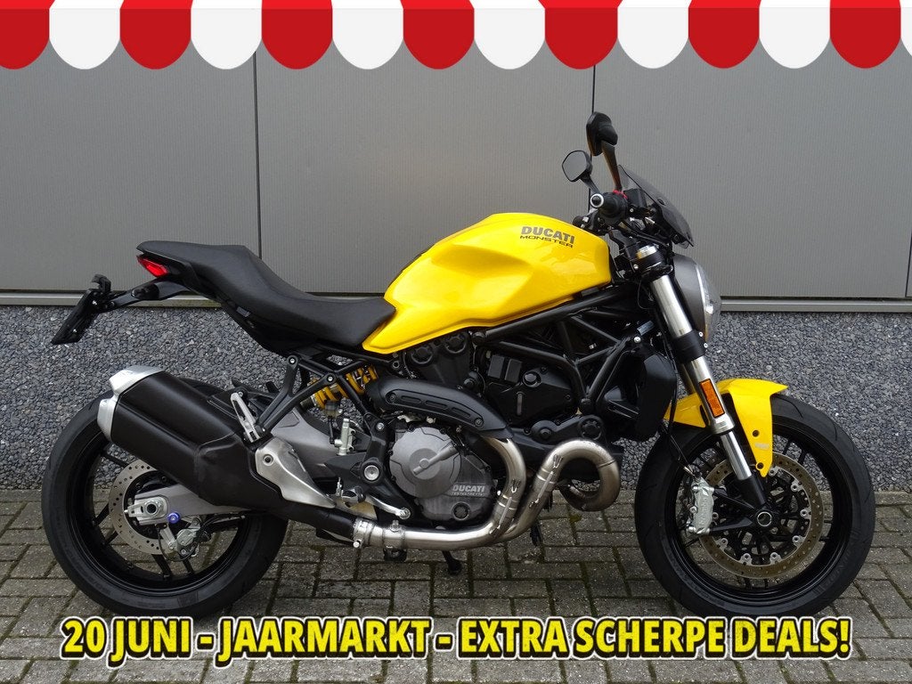 Ducati MONSTER 821 (bj 2019), Motoren, Motoren | Ducati, Bedrijf, 800 cc, Naked bike