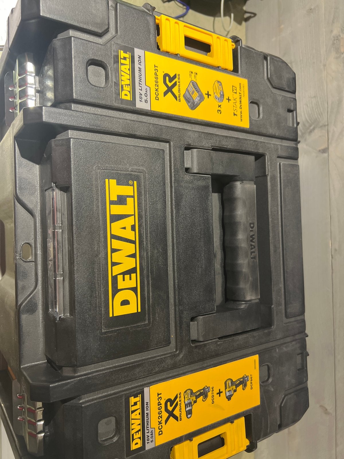 DeWalt DCK266P3T XR Brushless Boor- en Schroefmachine Set, N, N, Nieuw, Ophalen of Verzenden