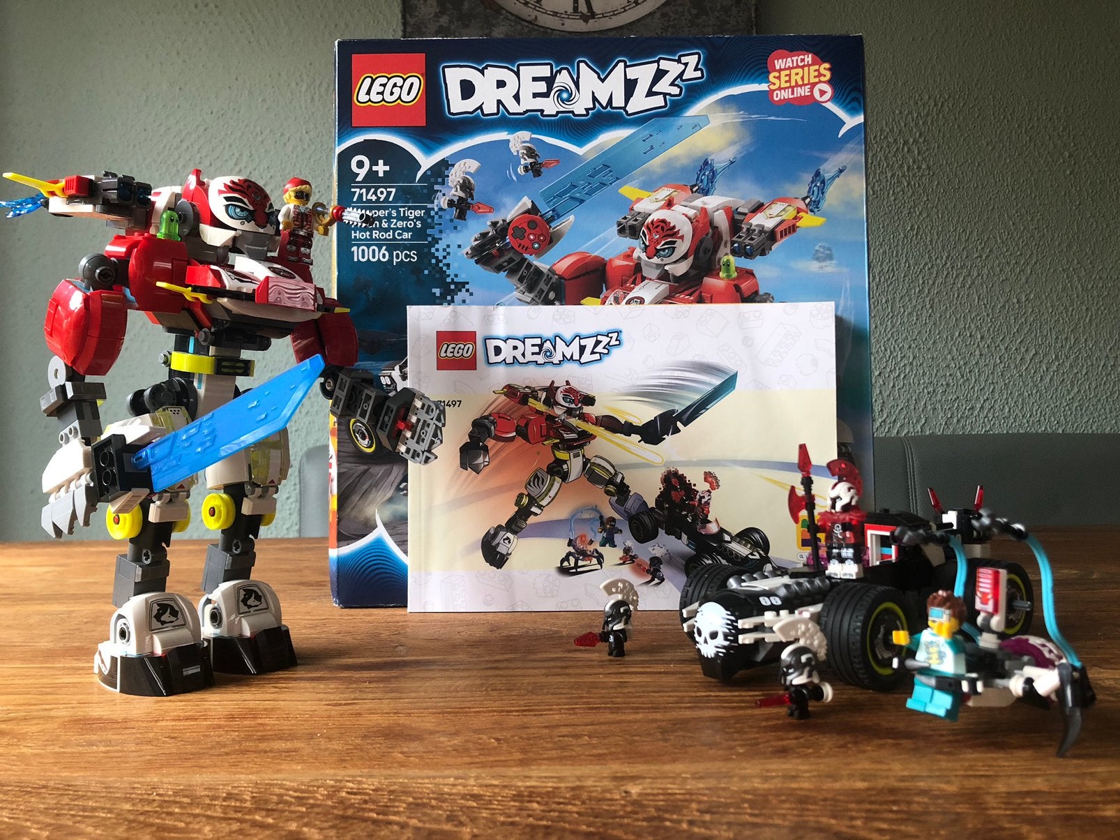 Lego dreamzzz tijgermecha, Lego, Ophalen of Verzenden, Zo goed als nieuw, Compleet