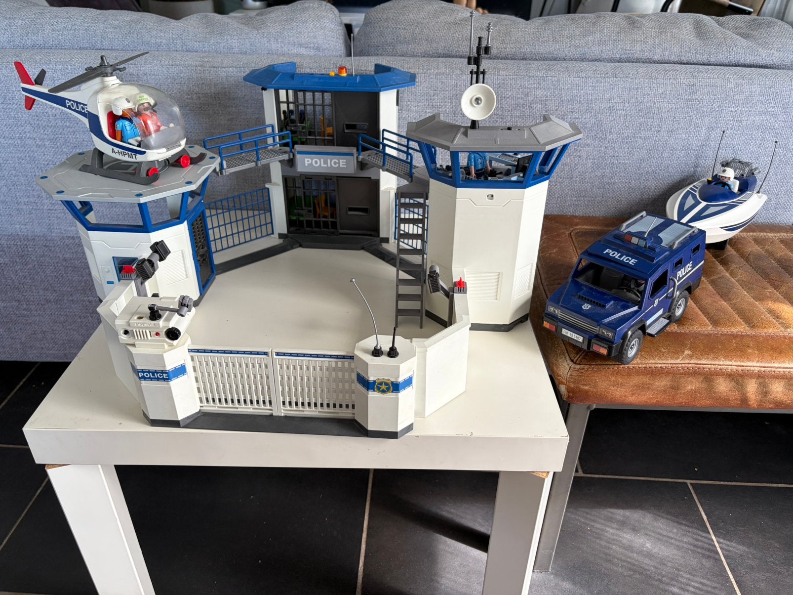 Playmobil politiebureau met gevangenis (6919) en meer, Huis en Inrichting, Ophalen of Verzenden