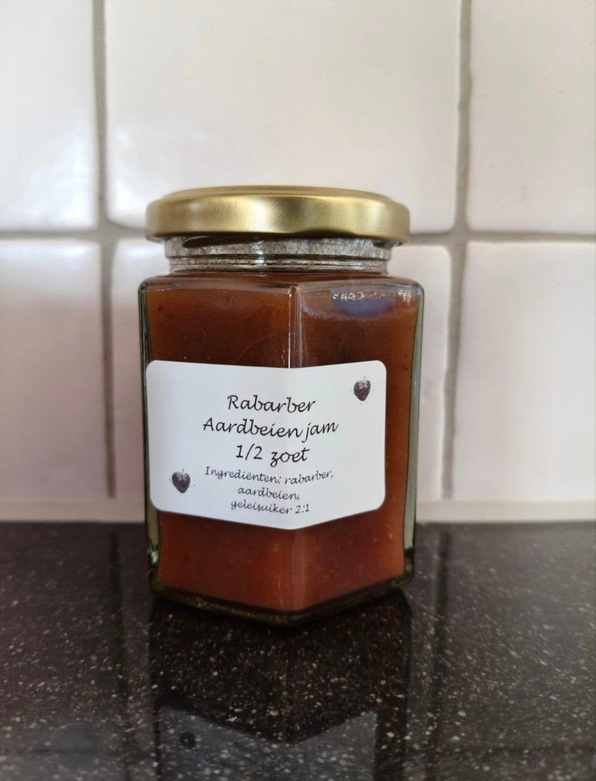 Heerlijk zelfgemaakt half zoete jam, Ophalen of Verzenden