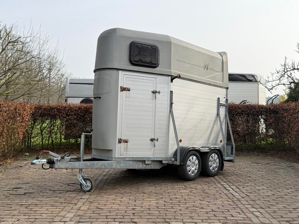 Leuke 1.5 paards vol aluminium weijer