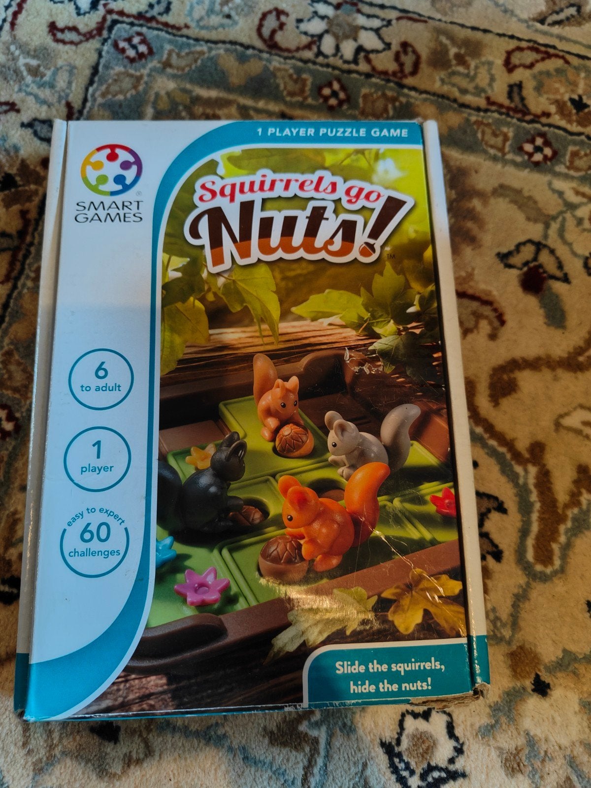 SmartGames Squirrels Go Nuts! Puzzelspel, Ophalen of Verzenden, Minder dan 500 stukjes, Zo goed als nieuw, Overige typen