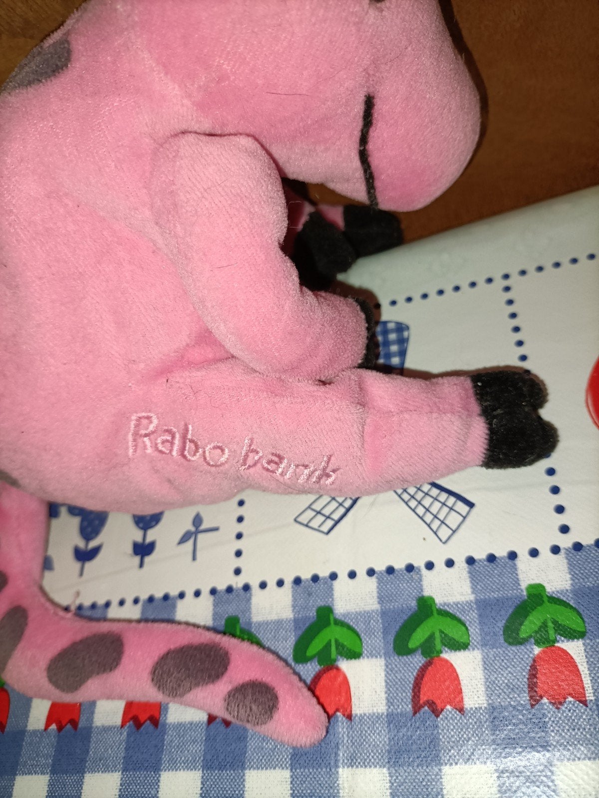 Rabobank roze varken sleutelhanger knuffeltje portemonnee, Kinderen en Baby's, Speelgoed | Knuffels en Pluche, Ophalen of Verzenden